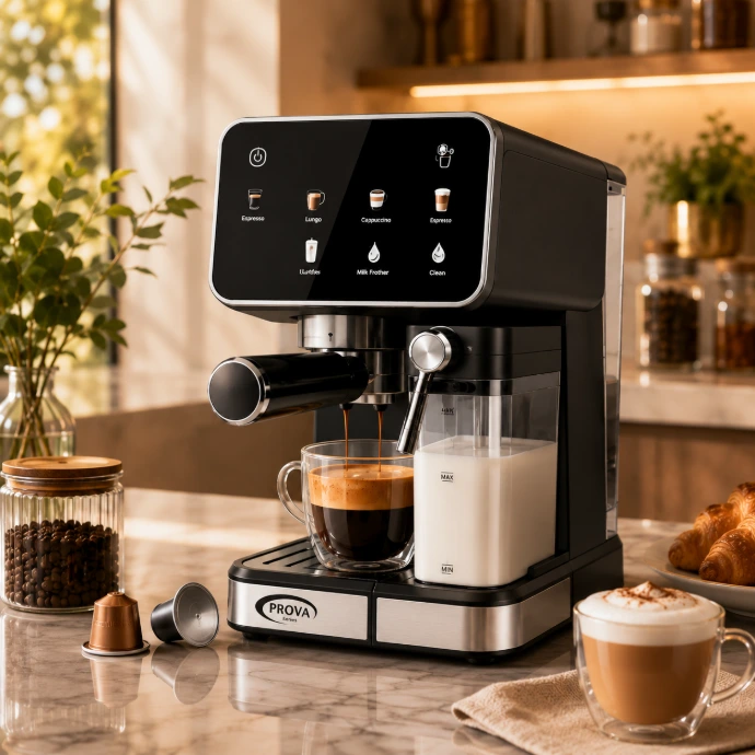 machine expresso capsule avec buse vapeur cappuccino  Tunisie Dokani