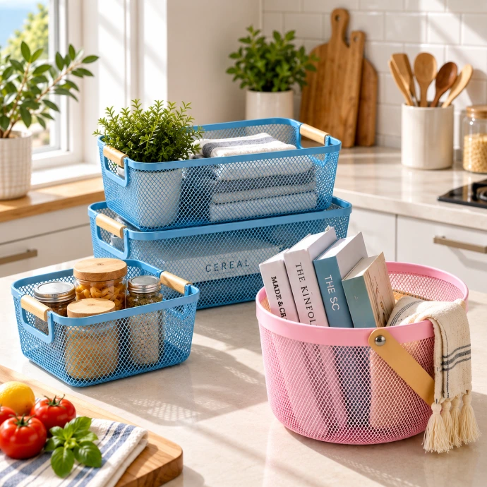 Panier rangement Tunisie pour cuisine moderne