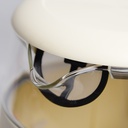 Bouilloire Electrique Lexical Avec Afficheur Température 2200W Beige 1,7L