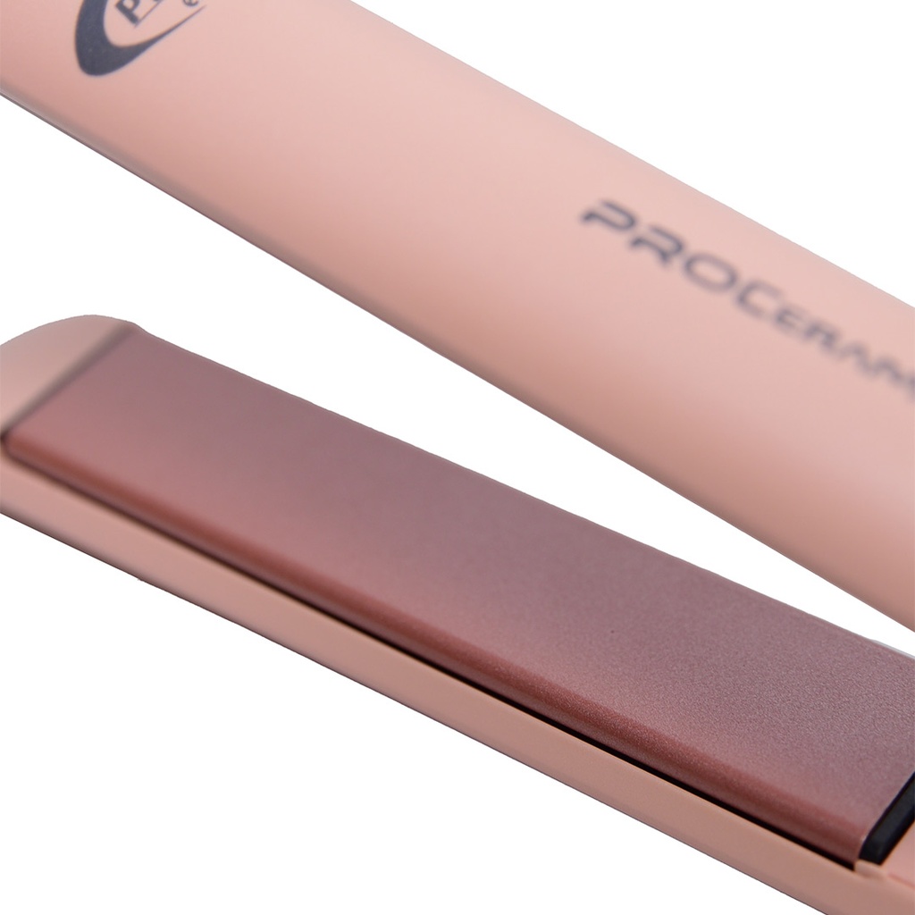 Plaque cheveux Prova Céramique Rose 50W 220°C