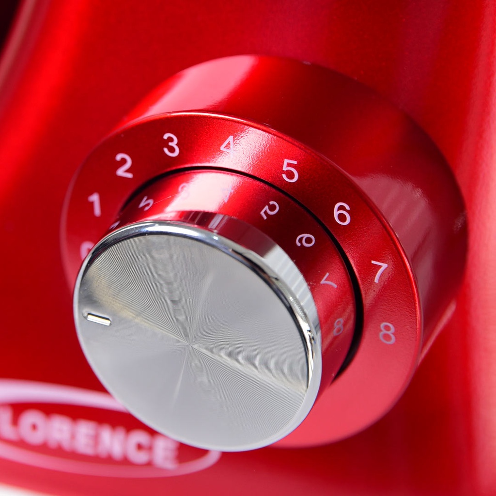 Robot Pétrin Florence  5L 1300W Rouge