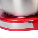 Robot Pétrin Florence Avec Bouton Afficheur 5L 1300W Rouge