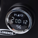 Robot Pétrin Florence Avec Bouton Afficheur 5L 1300W Noir