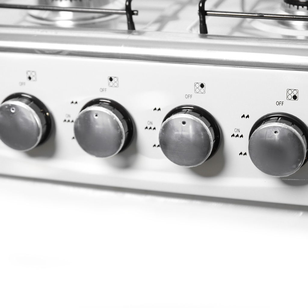 Réchaud À Gaz 4 Feux Florence Blanc