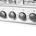 Réchaud À Gaz 4 Feux Florence Blanc