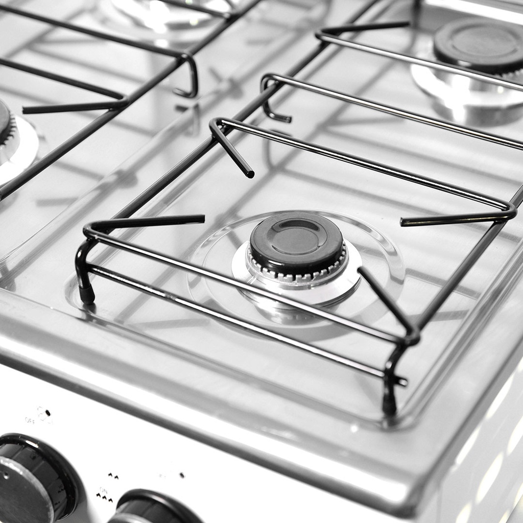 Réchaud À Gaz 4 Feux Florence Blanc