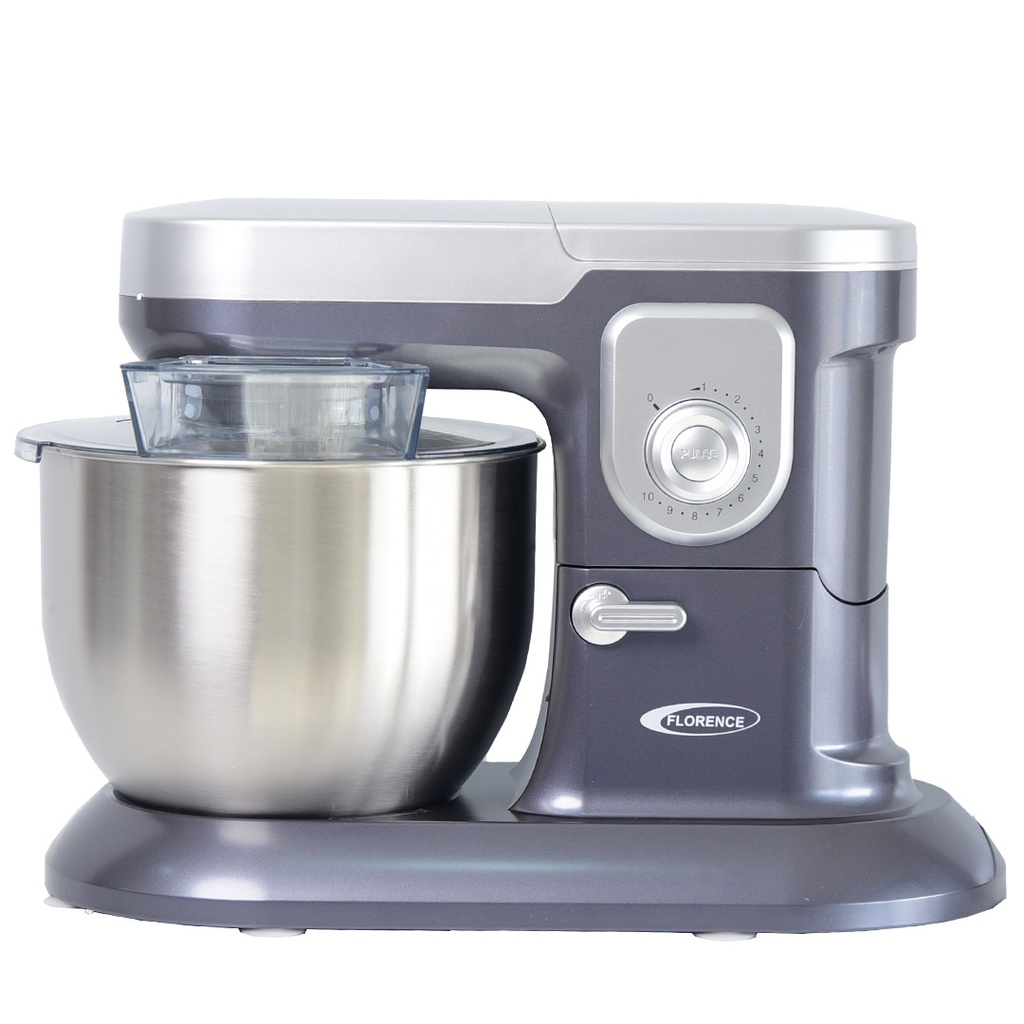 Robot Pétrin Florence 6,5L 1600W Gris Charbon