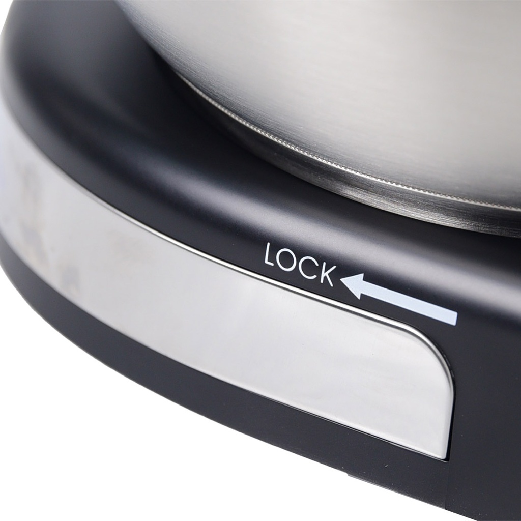 Robot Pétrin Florence Avec Afficheur 5L 1300W Noir