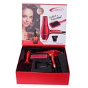 Coffret Séche Cheveux + Brosse Florence 13000 RPM 2200W Rouge 