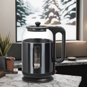 Bouilloire Electrique En Verre RAF 1,8L -1500 W Noir