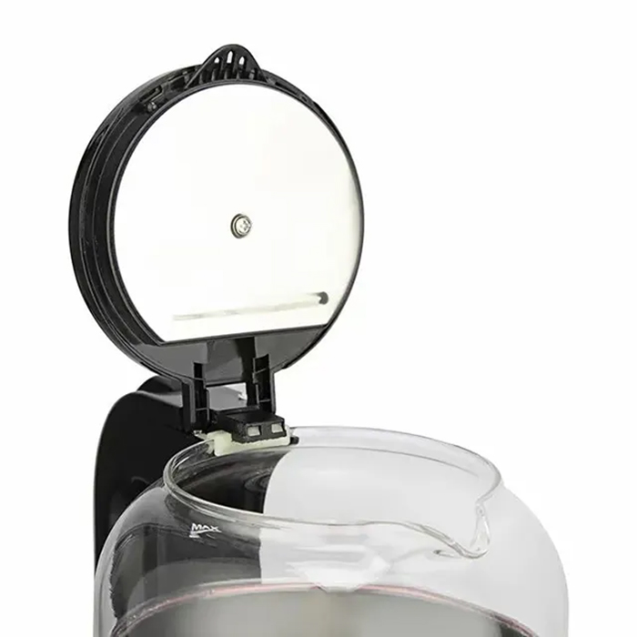 Bouilloire Electrique En Verre RAF 2L -1500 W Rouge 