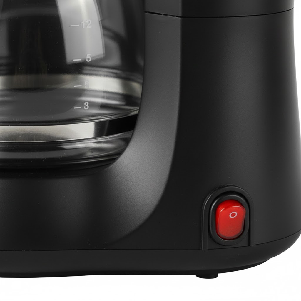 Cafétière Electrique Prova 1.2 L Noir - 900W 