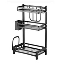 Support Multifonction Egouttoir et Organisateur Trois Etage 