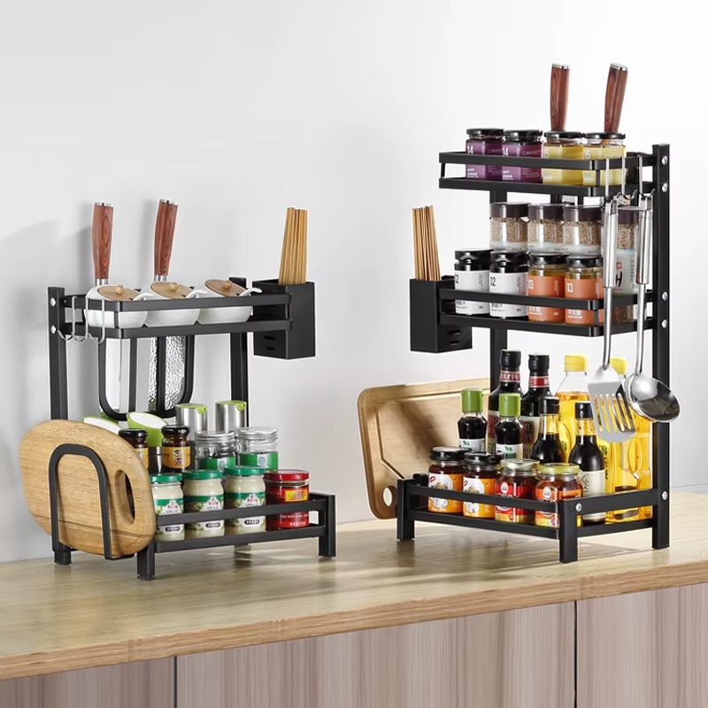 Support Multifonction Egouttoir et Organisateur Trois Etage 