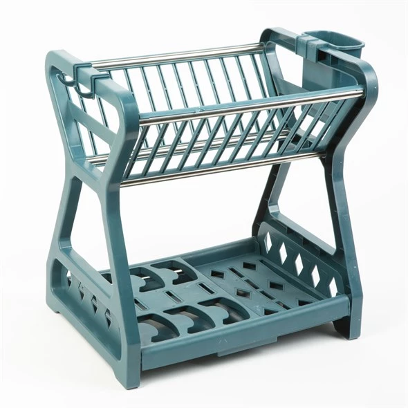 Egouttoir Vaisselle Cuisine Bleu