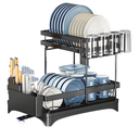 Egouttoir Vaisselle Cuisine Noir