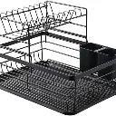 Egouttoir Vaisselle Cuisine Noir