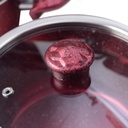 Batterie de Cuisine 22 Pièces Granite Golden House Rouge