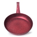 Batterie de Cuisine 22 Pièces Granite Golden House Rouge