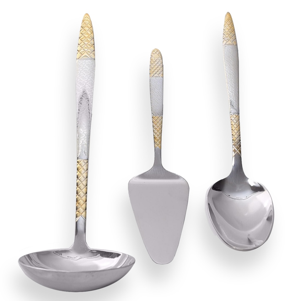 Coffret Ménagère De Cuisine 75 Pièces Golden House - Model 5