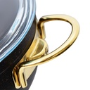 Batterie De Cuisine Vivaldi Babil 7 Pièces Granite Noir