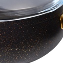 Batterie De Cuisine Vivaldi Babil 7 Pièces Granite Noir