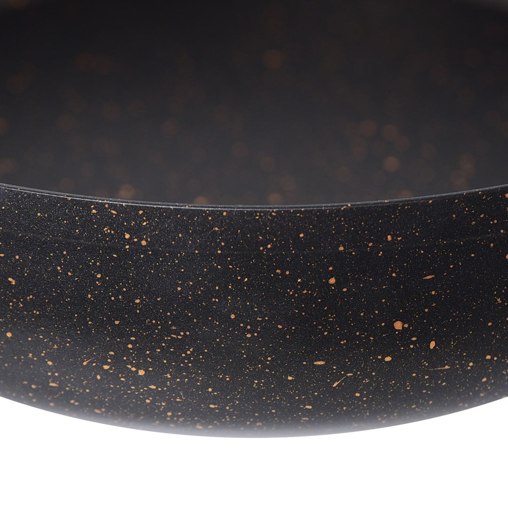 Batterie De Cuisine Vivaldi Babil 7 Pièces Granite Noir