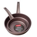 Batterie De Cuisine Vivaldi Reby 12 Pièces Granite Rose Gold