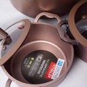 Batterie De Cuisine Vivaldi Reby 12 Pièces Granite Rose Gold