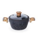 Batterie De Cuisine Vivaldi  24 Pieces En Granite Gris