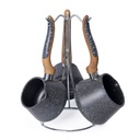 Batterie De Cuisine Vivaldi  24 Pieces En Granite Gris