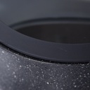 Batterie De Cuisine Vivaldi  20 Pieces En Granite Gris