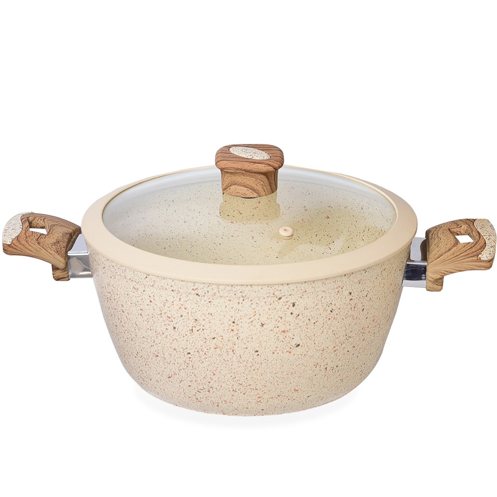 Batterie De Cuisine Vivaldi  20 Pieces En Granite Beige