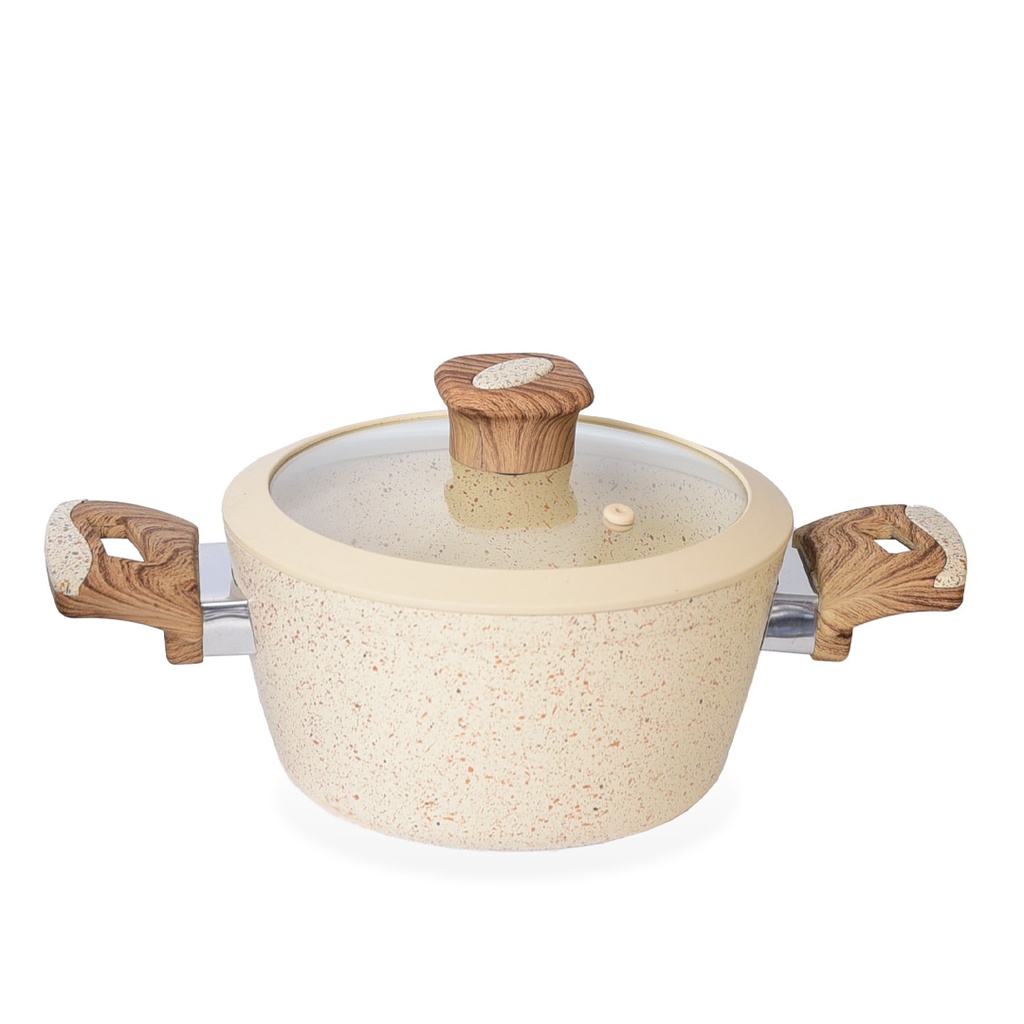 Batterie De Cuisine Vivaldi  24 Pieces En Granite Beige