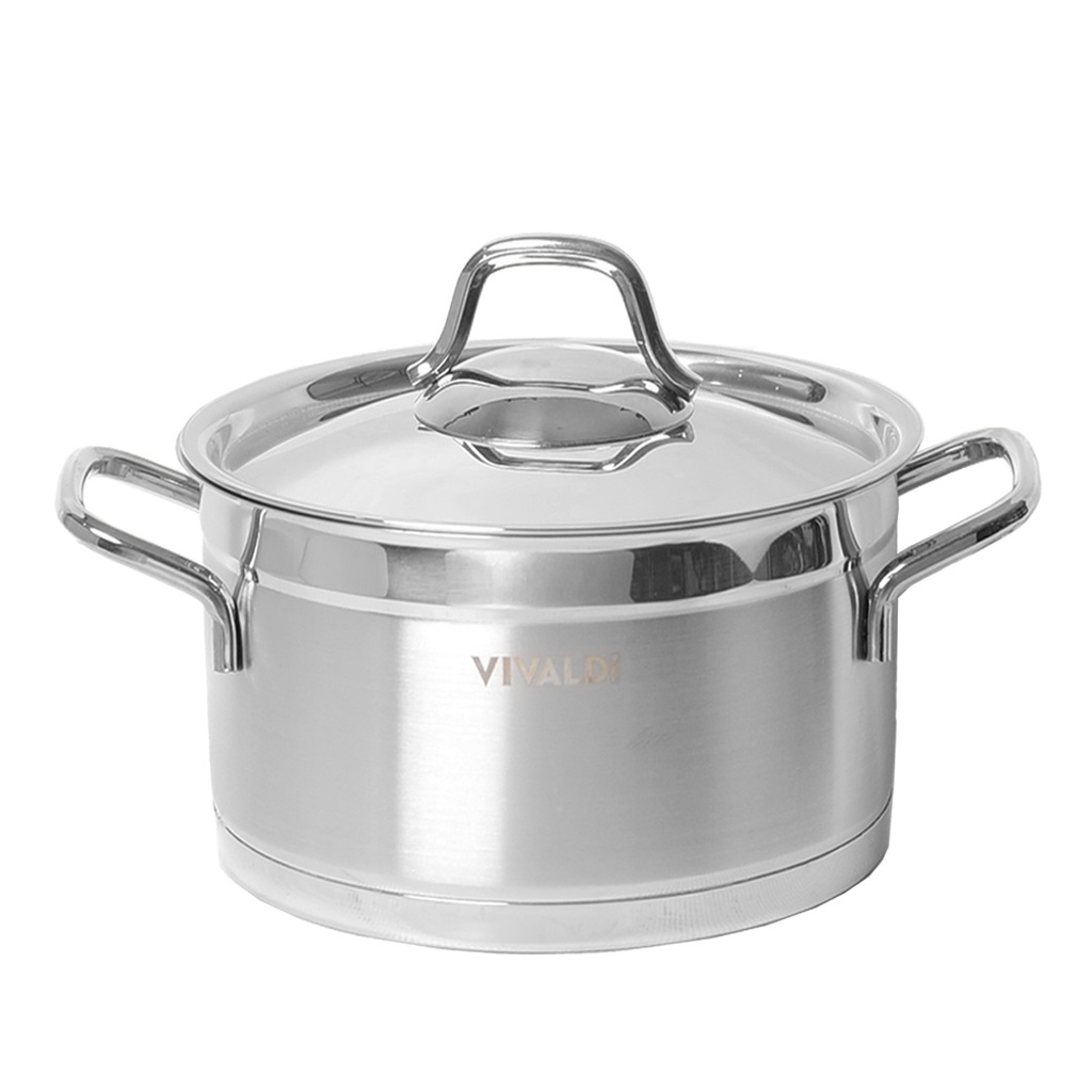 Batterie De Cuisine Vivaldi Anka 21 Pieces En Inox 18/11