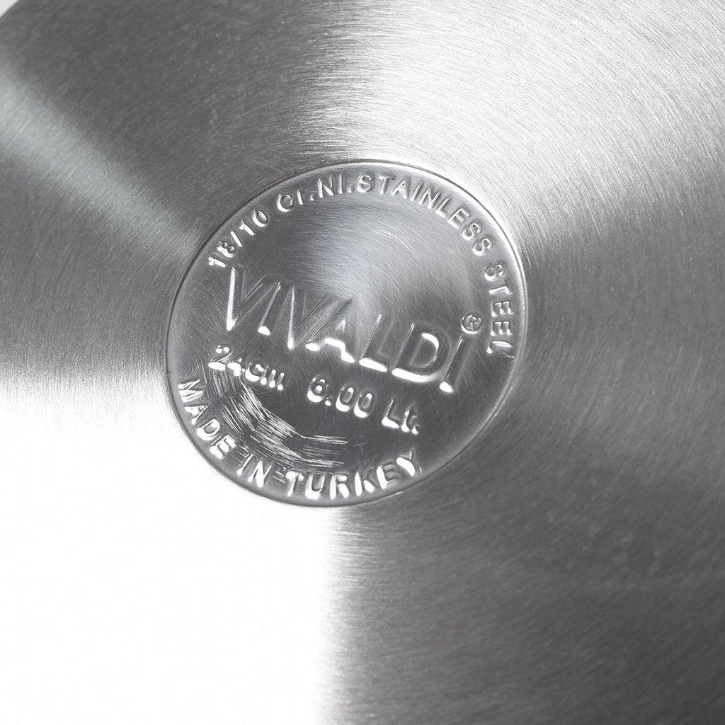 Batterie De Cuisine Vivaldi Anka 15 Pieces En Inox 18/10