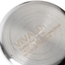 Set de 3 Pots à lait En inox 18/10 Vivaldi avec Support 