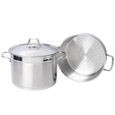 Couscoussier Inox 18/10 Vivaldi 8 Litres 24 cm