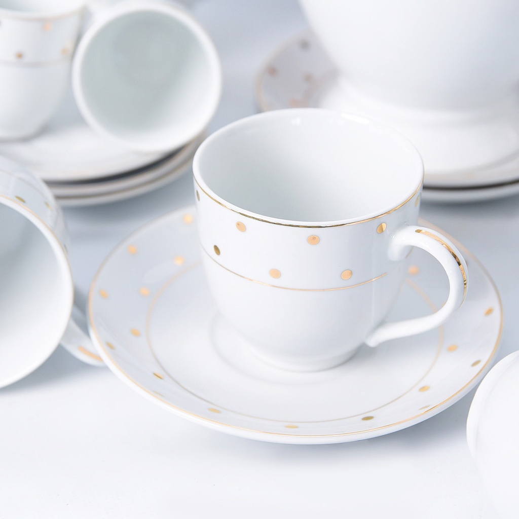 Service à Table en Porcelaine 72 Pièces Bravo