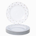 Service à Table en Porcelaine 72 Pièces Bravo