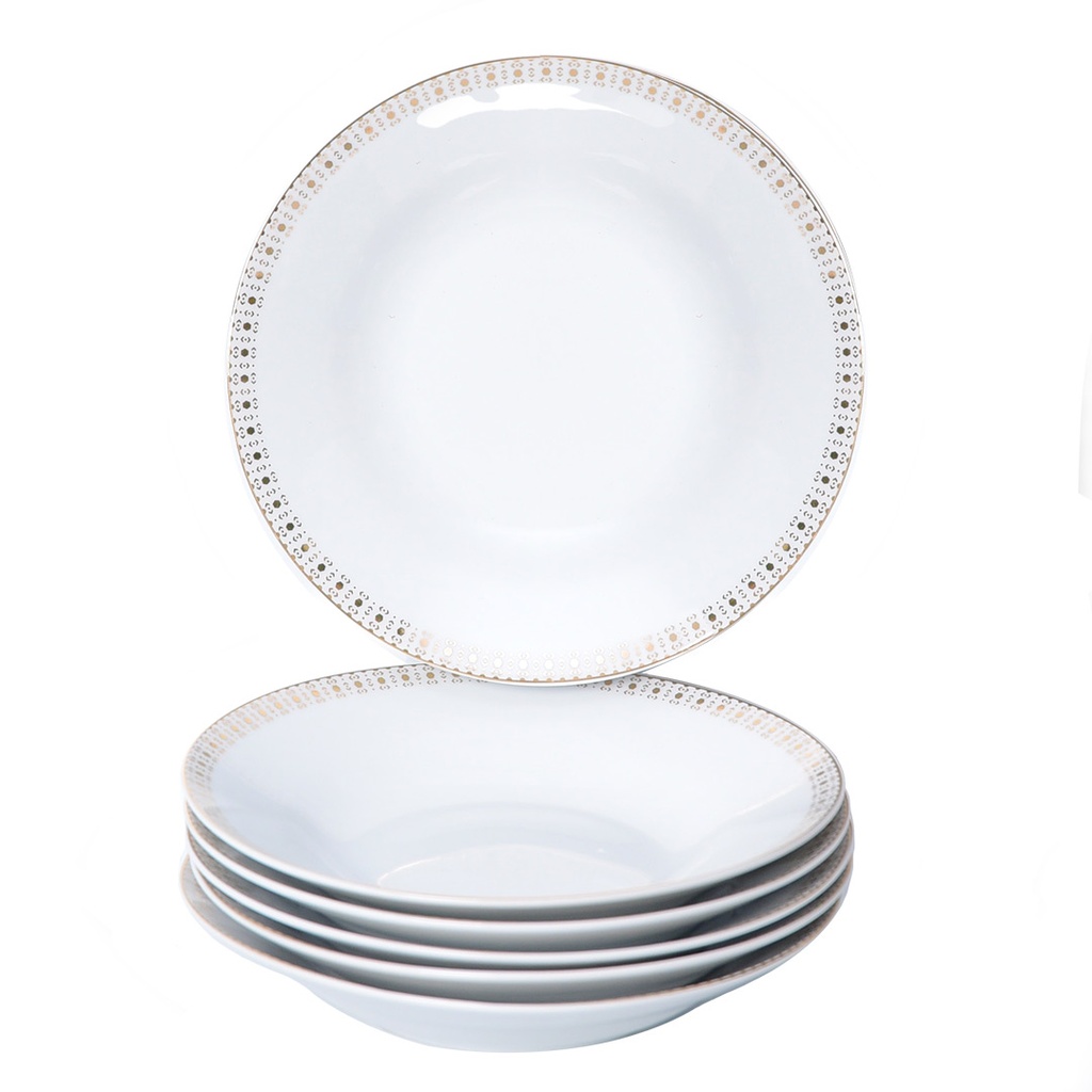 Service à Table en Porcelaine 72 Pièces Bravo