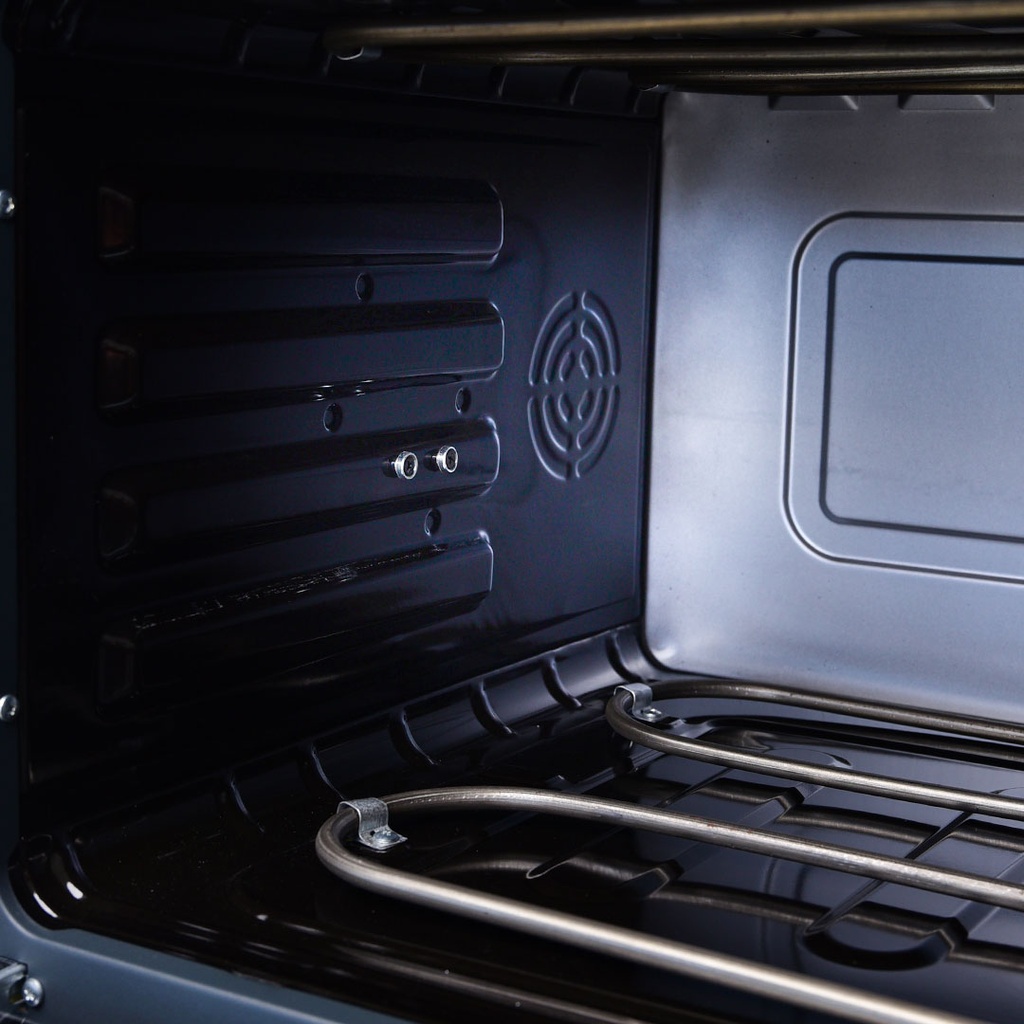 Four Électrique Avec Turbo Fan Enzo 70L Gris Charbon