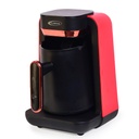 Machine À Café Turc 2en1 Électrique Florence 500W Rouge