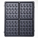 Appareil De Cuisson 3en1 Florence Panini Gaufre Zouza 1400W- Rouge