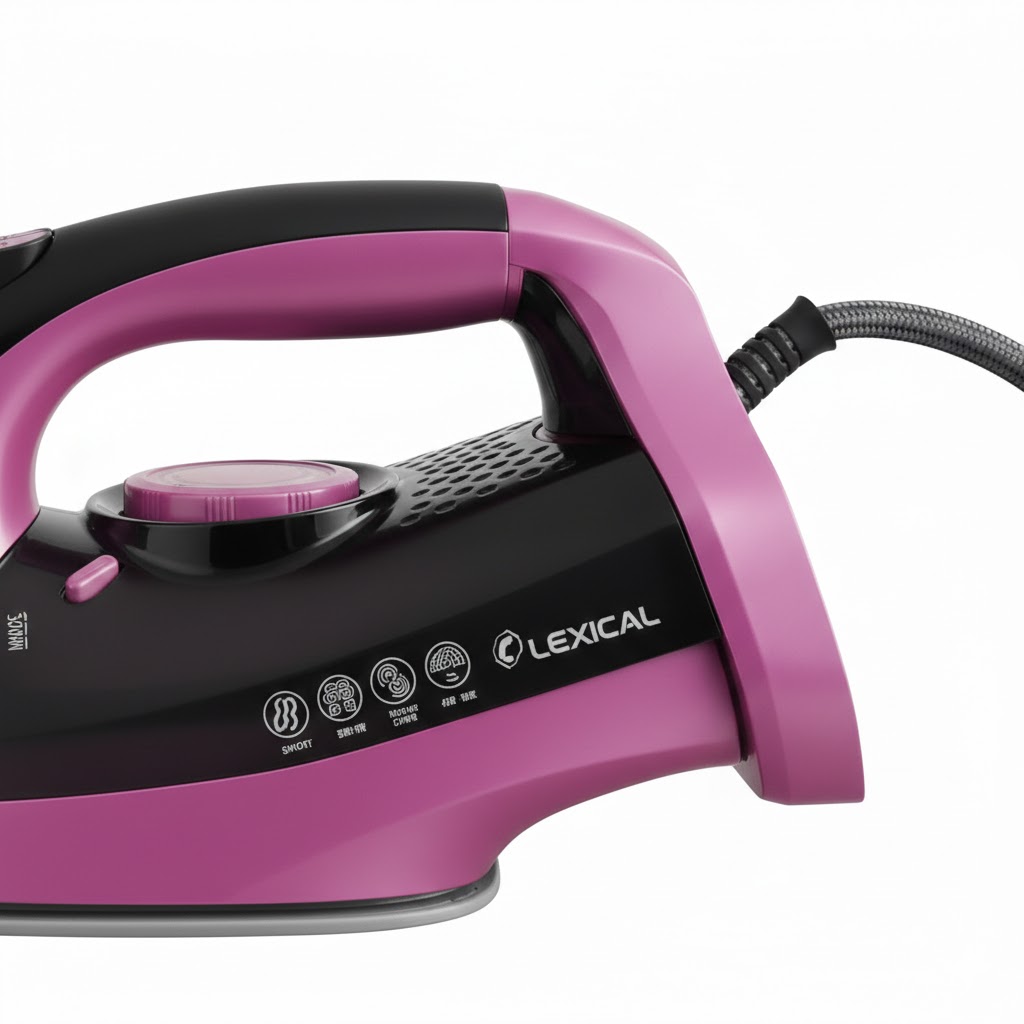 Fer a Repasser Lexical 2200W Semelle en céramique Rose