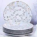 Service à Table en Porcelaine 72 Pièces Bravo Doré Motif 6 (9).webp