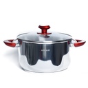 Batterie de Cuisine 7 Pièces Inox Arian