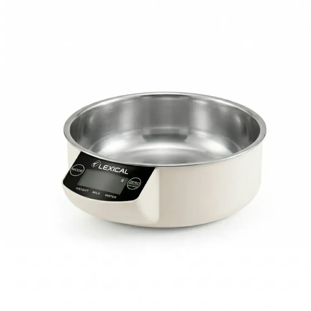 [LKS-4305] Balance de Cuisine Lexical Avec Afficheur Digital et Bol En Inox.webp