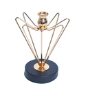 Pièce de Décoration Chic en Métal Doré avec Boule en verre