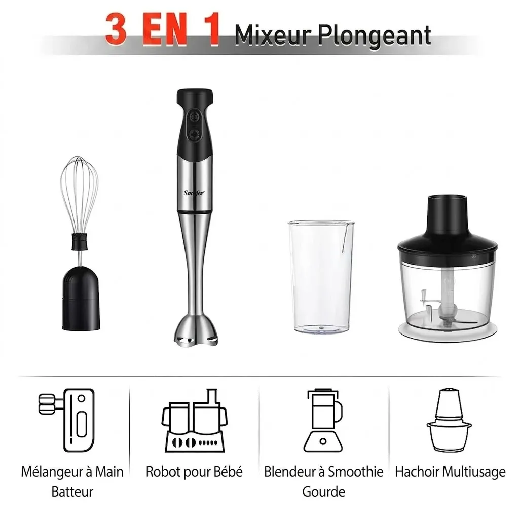 Mixeur Plongeant 3 en 1 Sonifer 600W1.webp